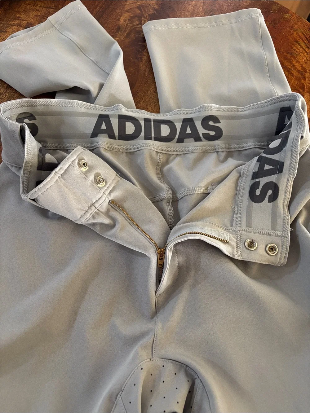 adidas Men's Icon Pro Piping Open Hem Baseball Pants